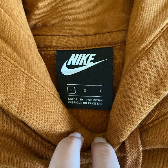 Nike Embroidered Hoodie in Sienna size Men Large - Picture 3 of 5